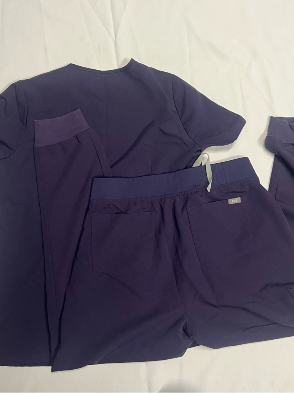 FIGS scrubs in purple shadow - Picture 7 of 7